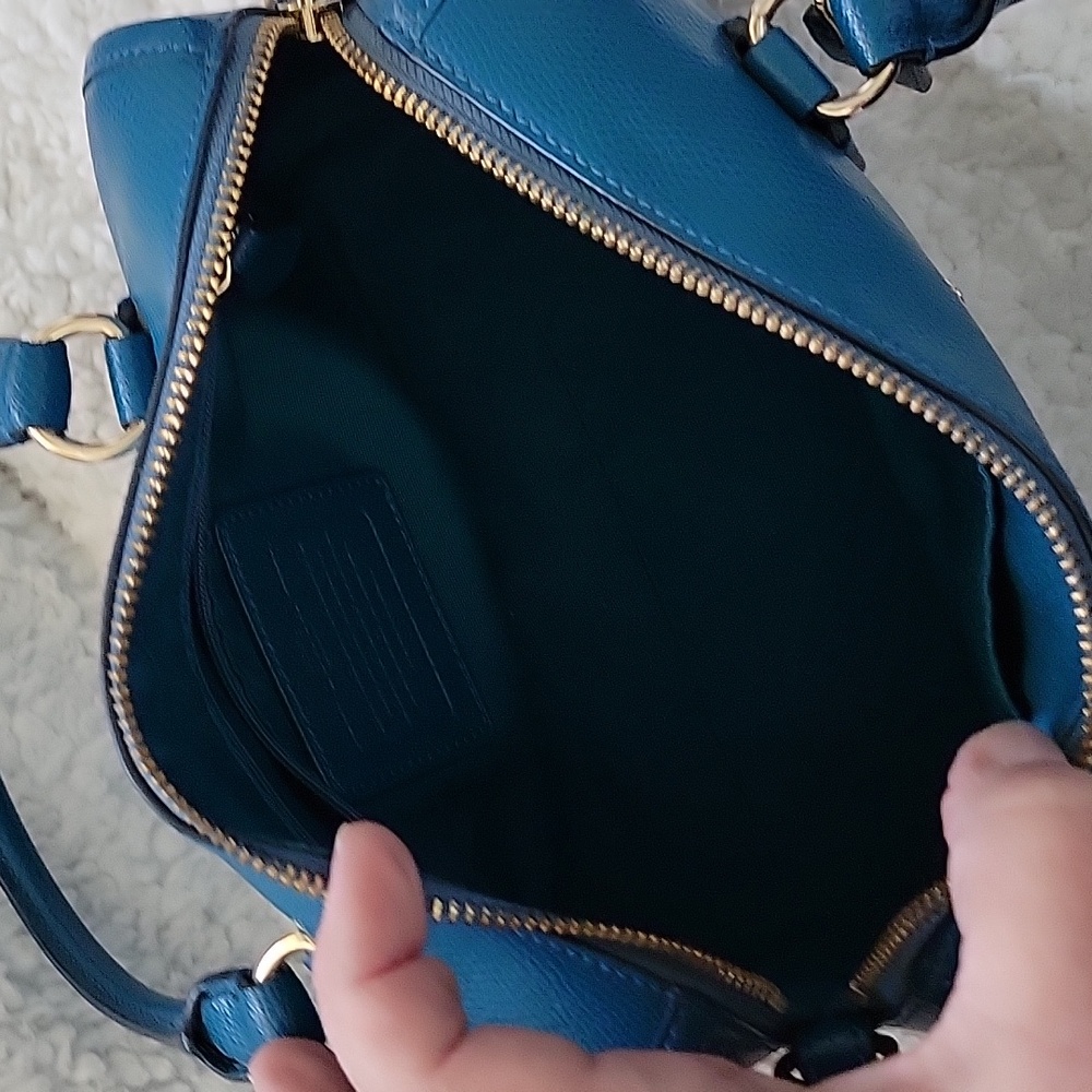 Coach handbag mini Teal - Picture 3 of 4